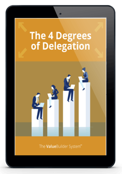 The 4 Degrees of Delegation eBook Cover